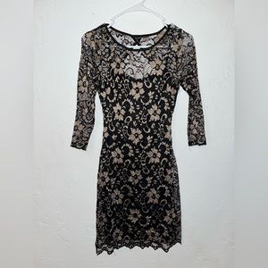 Black and Gold lace, almost famous
